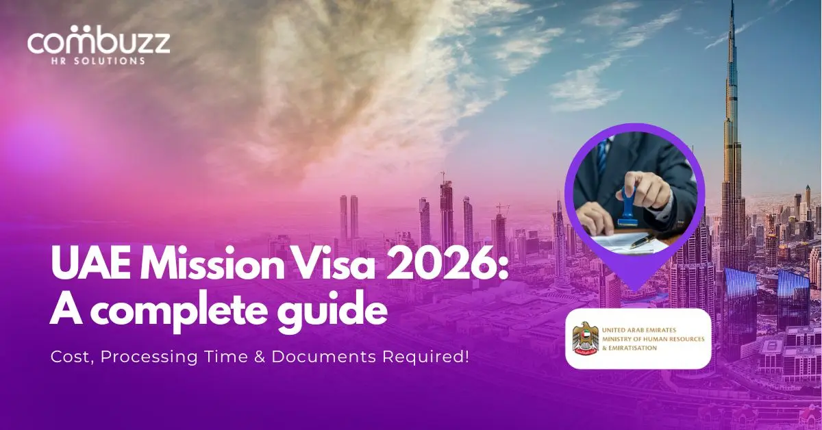 UAE Mission Visa 2026 A complete guide